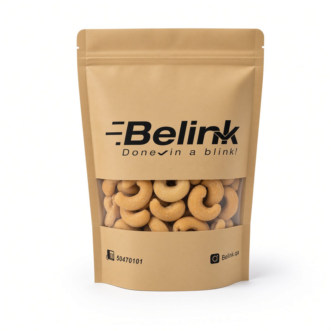 Low-Salt White Cashews